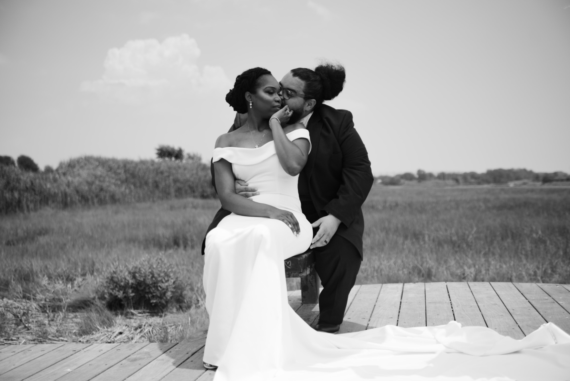 First look groom emotional