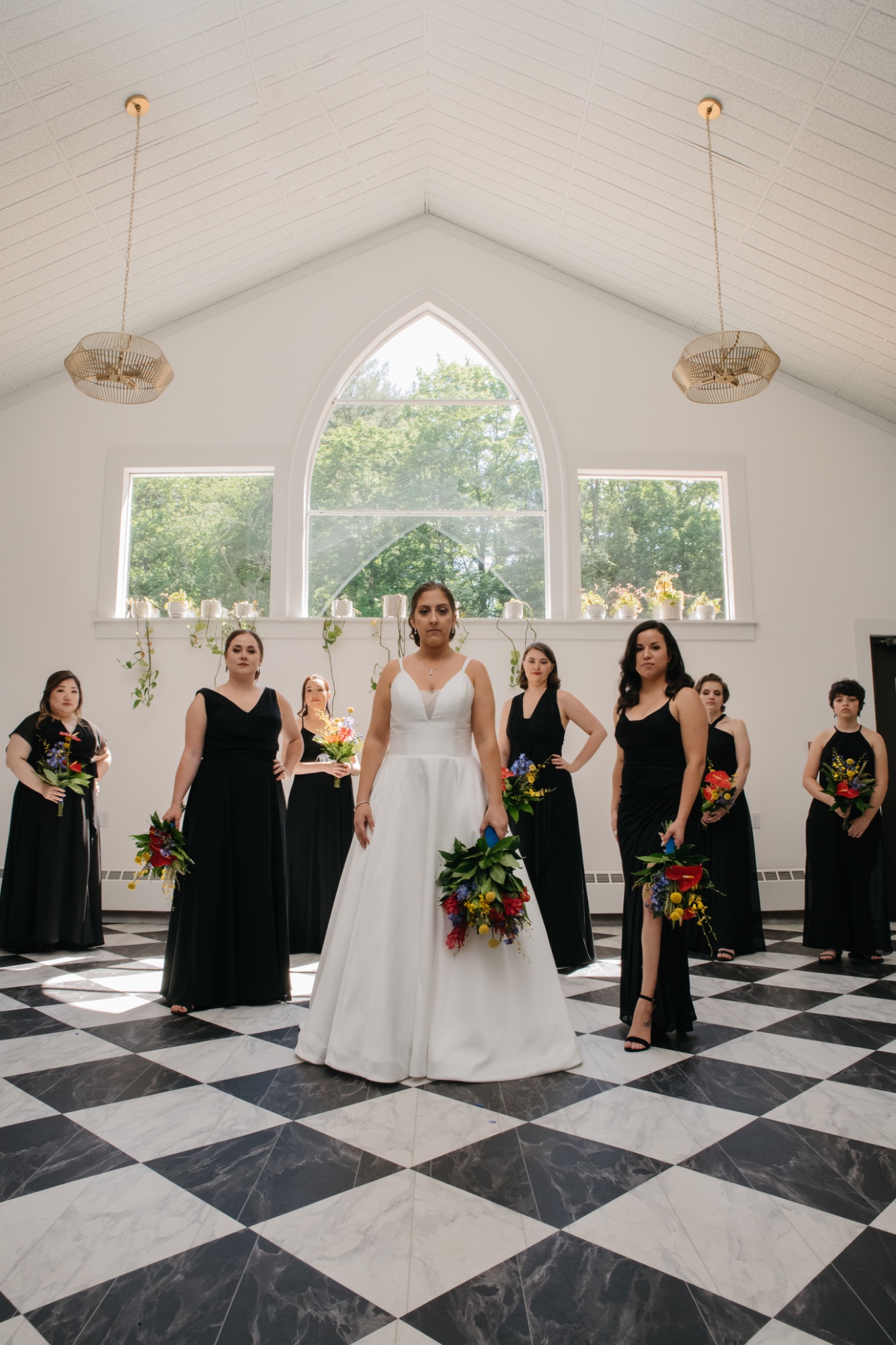 Bridesmaids chapel formation